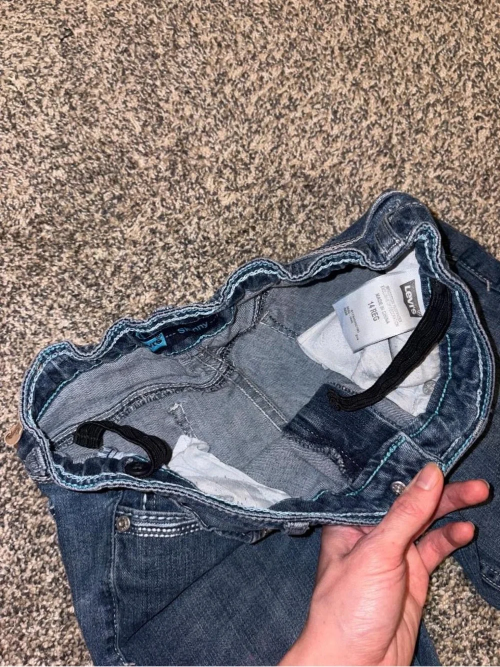 Y2K Levi’s Denim Jeans with Sequins